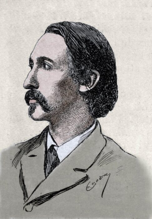 Robert Louis Stevenson, retrato