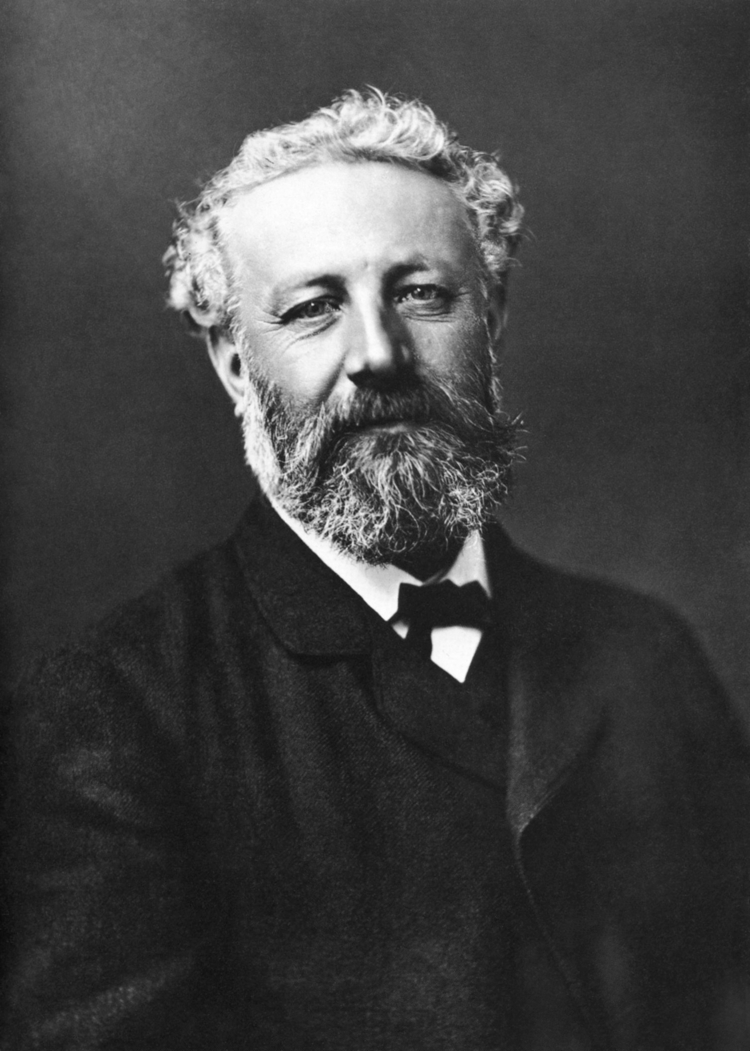 Jules Verne, retrato por Nadar (c. 1878)